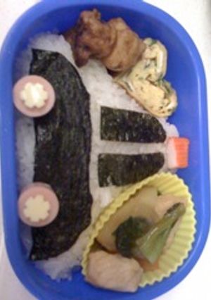 キャラ弁　パトカー-レシピのメイン写真