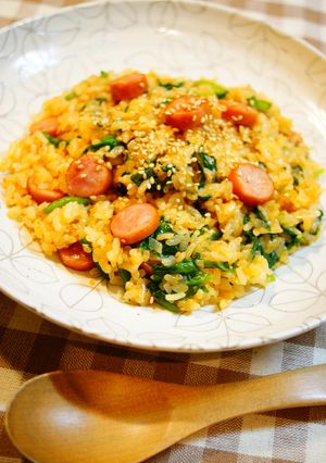 ✿ほうれん草のピリ辛混ぜご飯✿-レシピのメイン写真