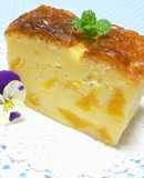 黄桃の缶詰で☆ジューシーケーキ*