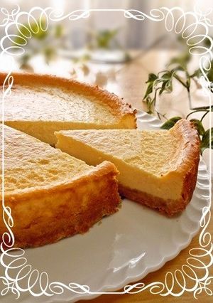 簡単！濃厚♪ベイクドチーズケーキ-レシピのメイン写真