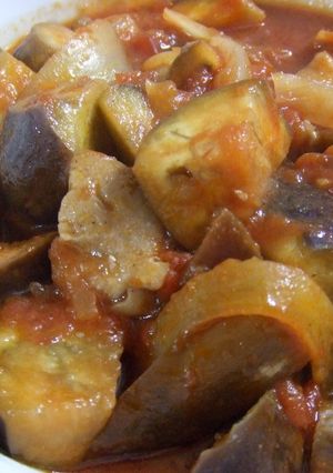 ☆ナスと鶏肉のトマトソース煮☆-レシピのメイン写真