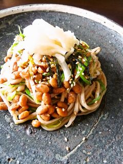 納豆焼き蕎麦-レシピのメイン写真