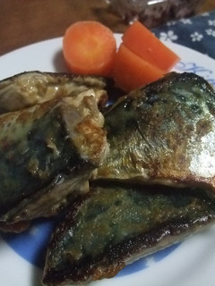 カレー味のお魚~焼きサバ-レシピのメイン写真
