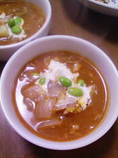 カレーなトマトのスープ-レシピのメイン写真