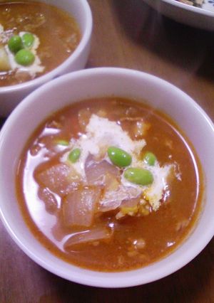 カレーなトマトのスープ-レシピのメイン写真
