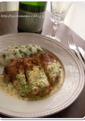 カレーヨーグルトソースdeチキンソテー♪-レシピのメイン写真