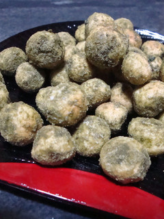 サクサク白玉麩♪抹茶味-レシピのメイン写真