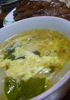 ♪ ~ にんにくスープ ~ ♪焼肉屋の味-レシピのメイン写真