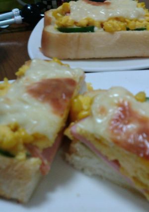 全部のっけちゃえトースト♪-レシピのメイン写真