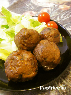 照り焼き✿鯖団子-レシピのメイン写真