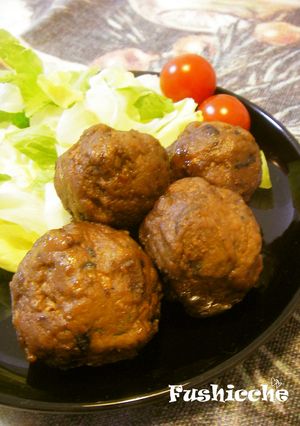 照り焼き✿鯖団子-レシピのメイン写真
