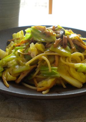 さきいかと春キャベツのパスタ♪-レシピのメイン写真