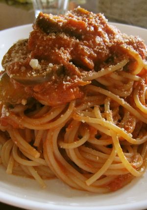 絶品☆シーチキンとナスのトマトパスタ-レシピのメイン写真
