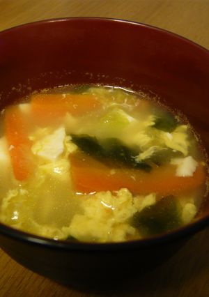 豆腐と野菜の中華スープ☆-レシピのメイン写真