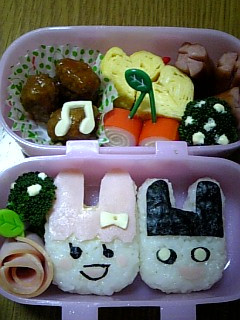 ☆たまごっち弁当☆ちゃまめっち&まめっち-レシピのメイン写真