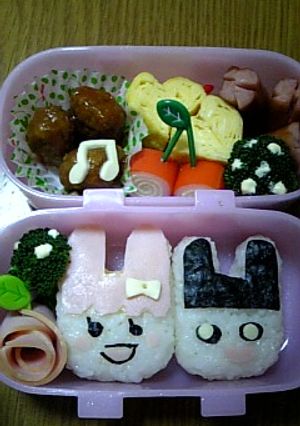 ☆たまごっち弁当☆ちゃまめっち＆まめっち-レシピのメイン写真