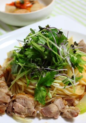 鶏肉の柚子胡椒のﾍﾟﾍﾟﾛﾝﾁｰﾉ　-レシピのメイン写真