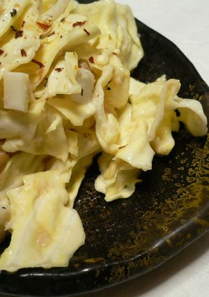 春キャベツと竹輪の味噌マヨネーズ-レシピのメイン写真