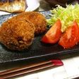 かぼちゃと牛すじ煮こみのコロッケ