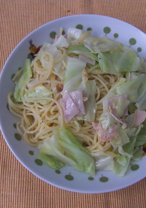 キャベツとハムのクリームパスタ-レシピのメイン写真