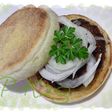 イングリッシュマフィン☆豚肉の和風パテ