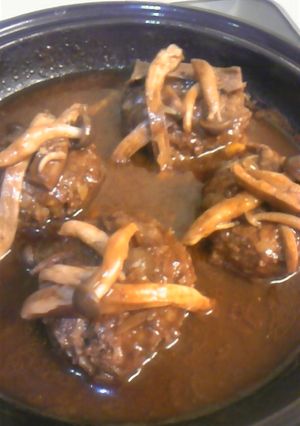 ●タジン鍋の煮込みハンバーグ●-レシピのメイン写真