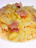 簡単！「キャベツとベーコンのパスタ」