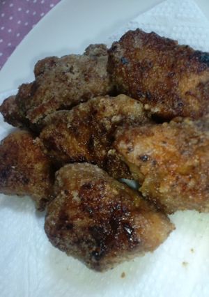 □鶏肉の焼きそば粉末ソース焼き□-レシピのメイン写真