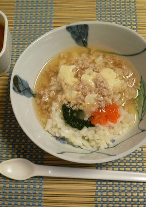 離乳食後期☆豚肉豆腐あんかけうどん-レシピのメイン写真