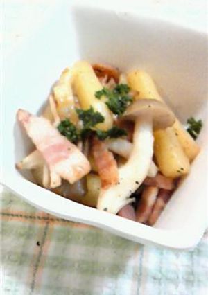 じゃがいもとベーコンのきのこソテー-レシピのメイン写真