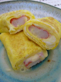 お弁当に☆かにマヨ卵焼き♪-レシピのメイン写真