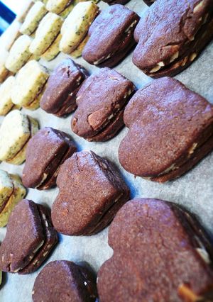 ★チョコクッキーのチョコサンド★-レシピのメイン写真