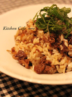 牛ごぼうの炒飯-レシピのメイン写真