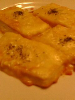 ★お酒にピッタリ★豆腐の味噌チーズ焼き-レシピのメイン写真