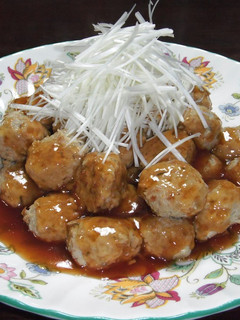 鶏団子の甘酢あんかけ-レシピのメイン写真