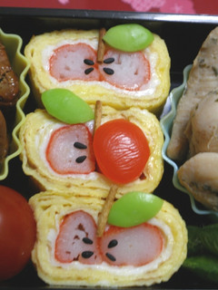 かわいいりんごの卵焼き-レシピのメイン写真