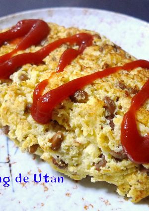 チーズ風味の納豆おから焼き-レシピのメイン写真
