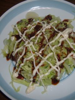 キャベツだけ!ヘルシーお好み焼き-レシピのメイン写真
