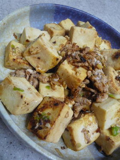 高野豆腐と豚肉の炒め物-レシピのメイン写真