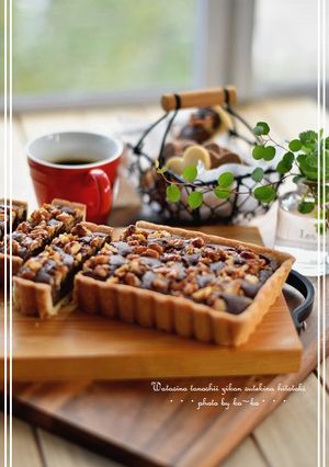プラリネ❤チョコレートタルト-レシピのメイン写真