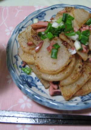簡単つまみ♪長いもの塩辛いため-レシピのメイン写真