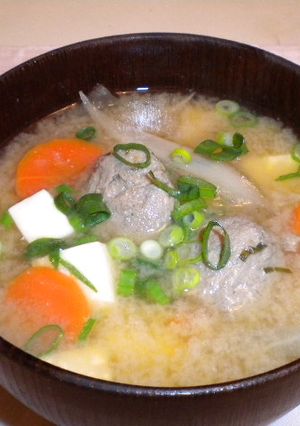 祖母の味・鰯のつみれ汁（味噌仕立て）-レシピのメイン写真