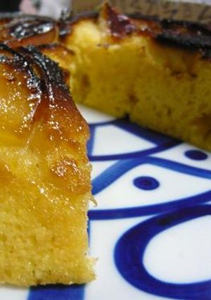 フライパンで作るアップルケーキ(^^)v-レシピのメイン写真