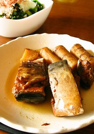 圧力鍋であっさり柔らか　さばのみそ煮-レシピのメイン写真