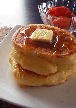 手作りミックスでふんわりホットケーキ-レシピのメイン写真