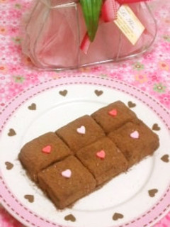 材料2つで超簡単☆本格的生チョコ-レシピのメイン写真
