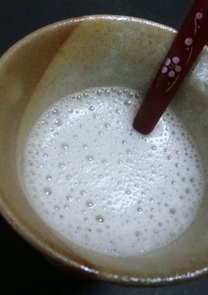 あんこを炊いたあとは、小豆ミルク-レシピのメイン写真
