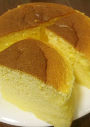 プロセスチーズで簡単チーズスフレケーキ-レシピのメイン写真