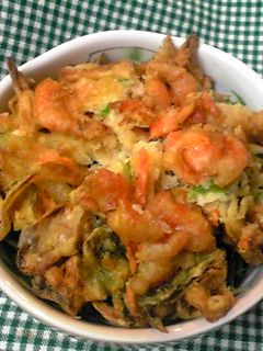 超簡単でしかも安い♡お惣菜でかき揚げ丼-レシピのメイン写真