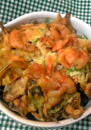 超簡単でしかも安い♡お惣菜でかき揚げ丼-レシピのメイン写真